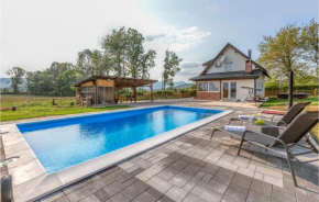 Beautiful home in Smiljan with Outdoor swimming pool, Sauna and 2 Bedrooms, Smiljan